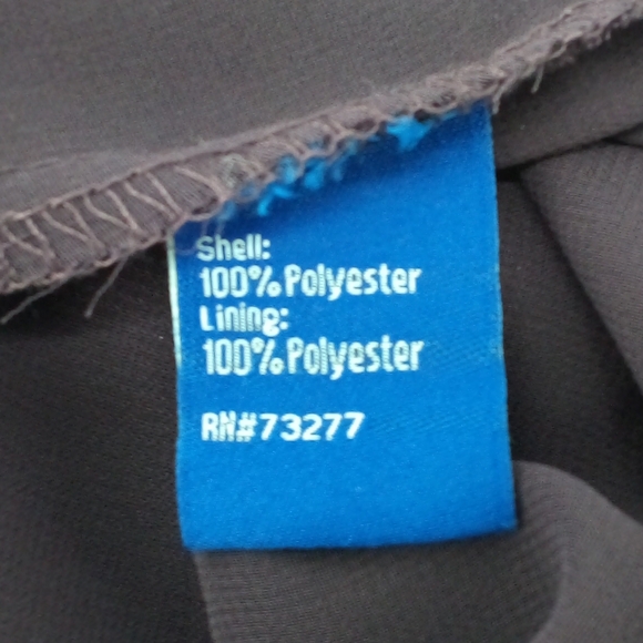 Apt. 9 Purple Gold Leaf Sleeveless Top M 100% Polyester Vegan - Picture 6 of 8